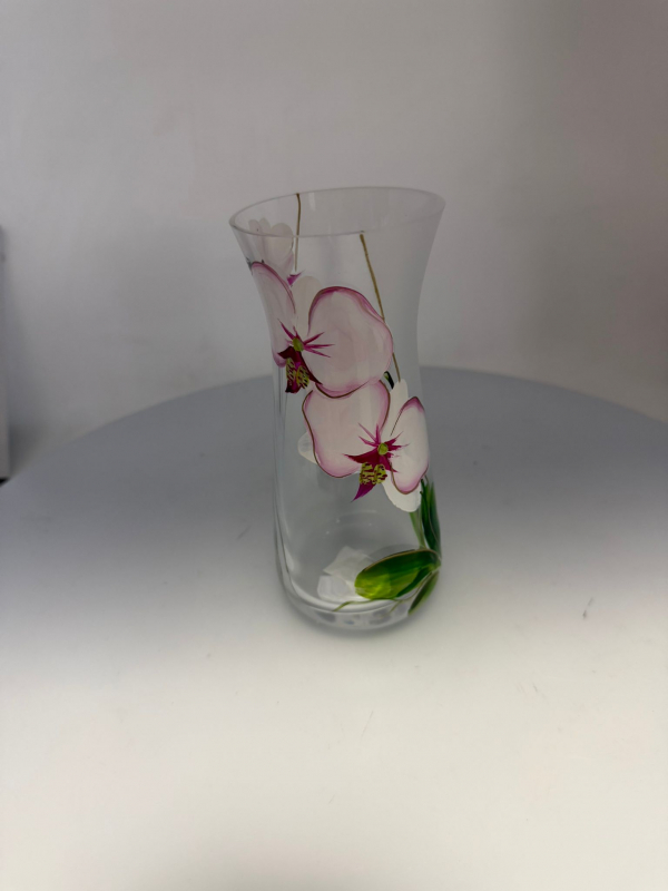 Váza matná. orchidea, 18x7,5 cm