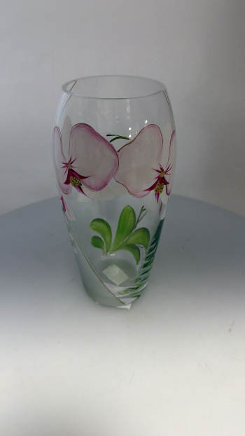Váza matná, orchidea, 22x8 cm