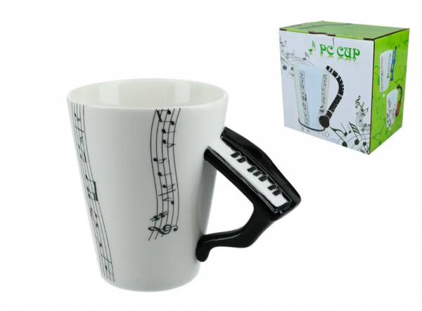 Hrnček s motívom piano