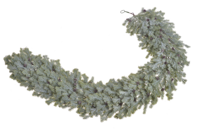 Vianočná zasnežená girlanda, 150 cm