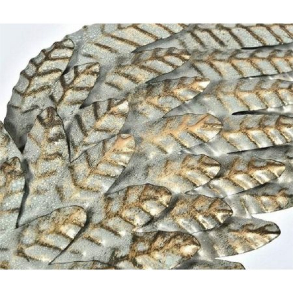 Vianočná dekorácia, krídla, závesné, 99x4x24 cm