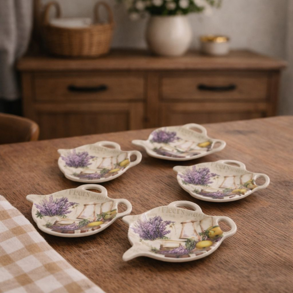 Tanieriky na čaj v 6ks balení