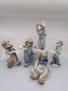 Socha porcelánový klaun 14,5 cm