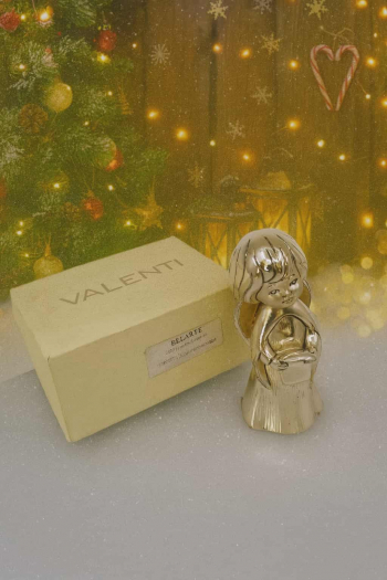 Strieborný anjel 10 cm