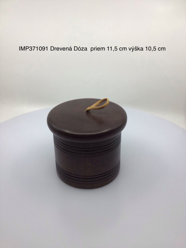 Drevená Dóza 11,5x10,5 cm