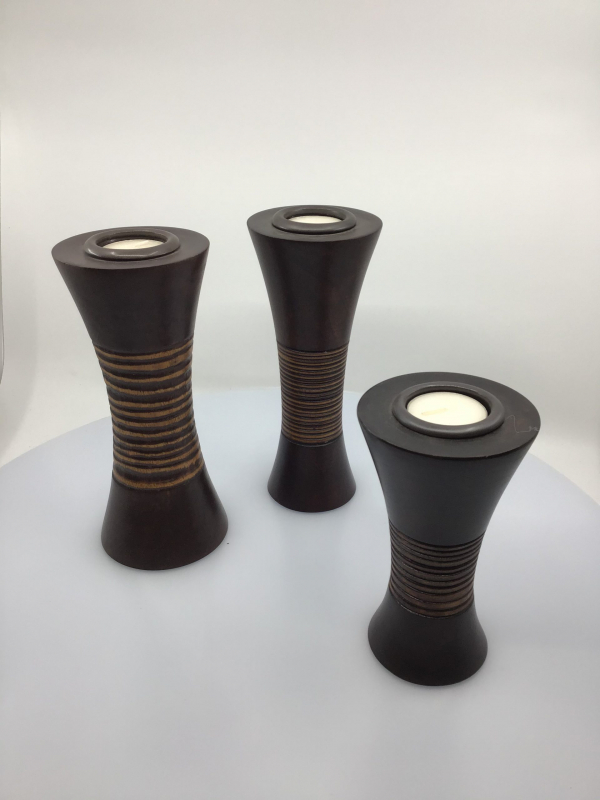 Interierový Svietnik na čajovú sviečku 15,5x6,5x8,5 cm