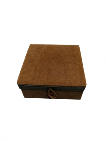 Škatuľka hnedá  15x15x7 cm