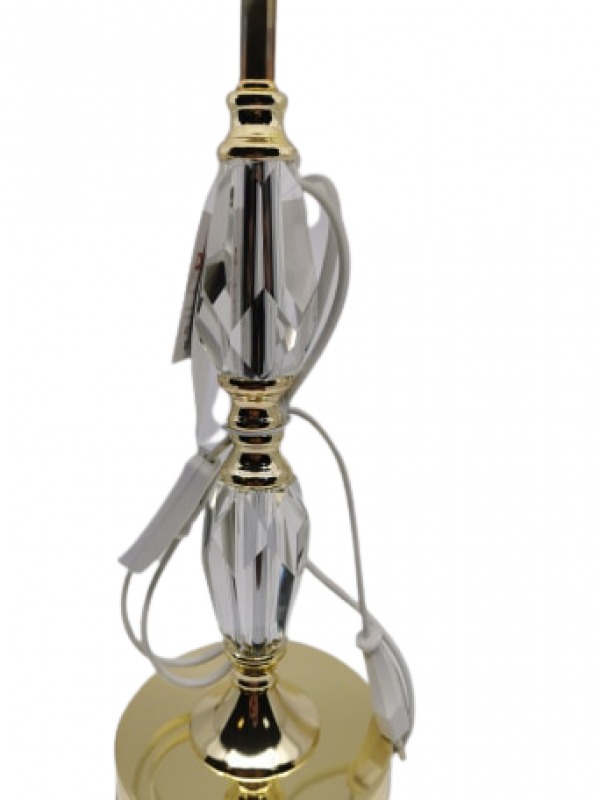 Stolová lampa biela 55x30cm