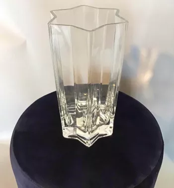 Sklenená váza Hviezda 27x5cm