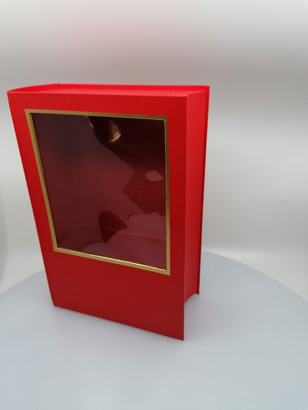 Flowerbox, červený, so šuflíkom