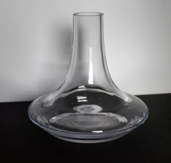 Sklenená váza 20,5x19cm