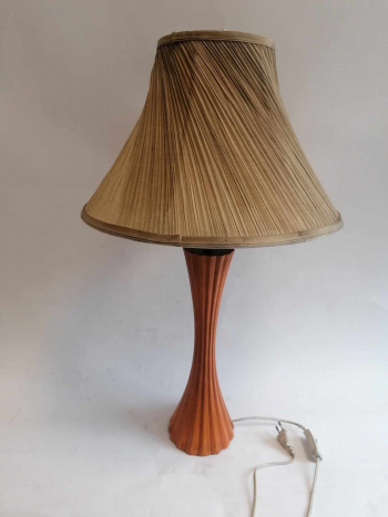 Podlahová lampa oranžová 73x40cm