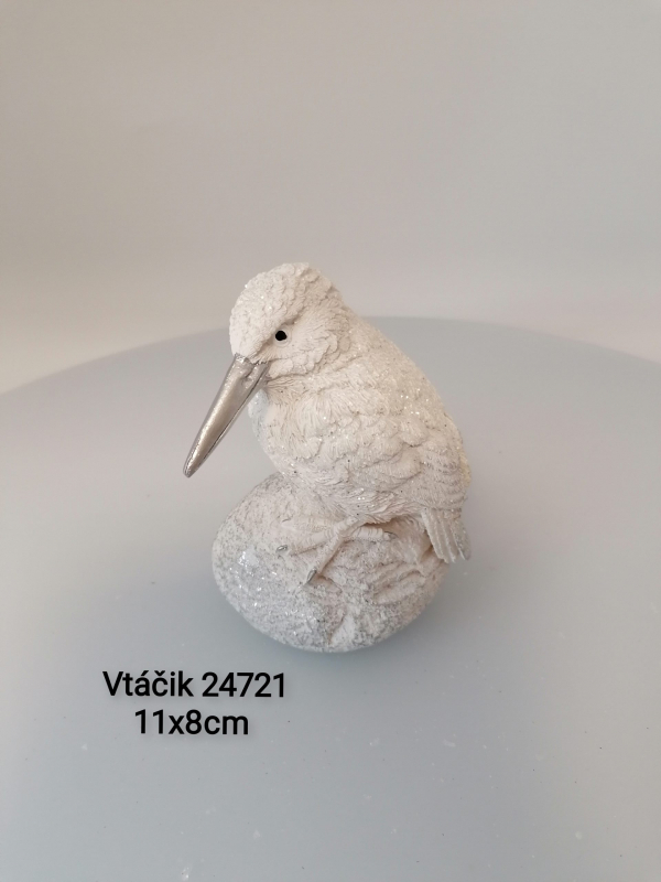 Figúrka Vtáčik 11x8 cm